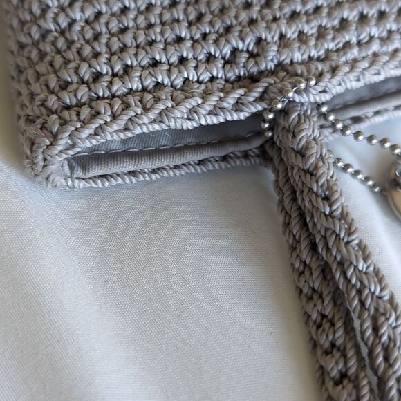 The Sak -Double Woven Macrame Crochet Shoulder Bag - Picture 12 of 13